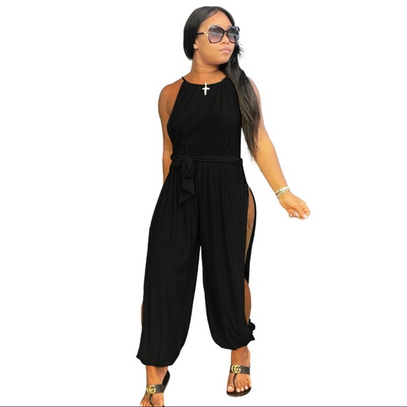 Pants 1 Piece Jumpsuit - Picture 2 of 3